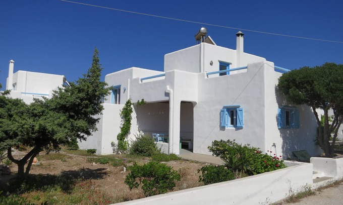 Apollonia House | Kykladenhaus am Meer mit Sonnenuntergang