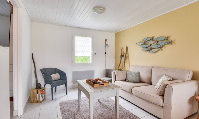 L'Epine Ski Chalet | L'épine - Garden view - 3 Bedrooms - 900m beach