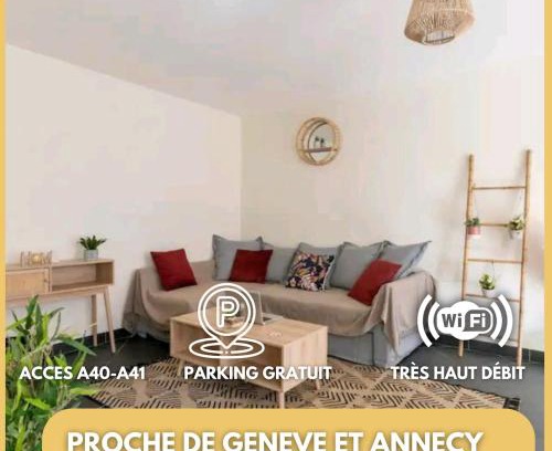 Saint-Julien-en-Genevois Apartment | L'Atrium Hyper centre pour rejoindre Genève