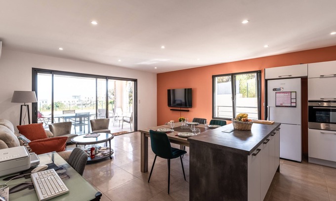 Pietrosella Apartment | L'Aurore de Cruciata - Appt vue baie d'Ajaccio