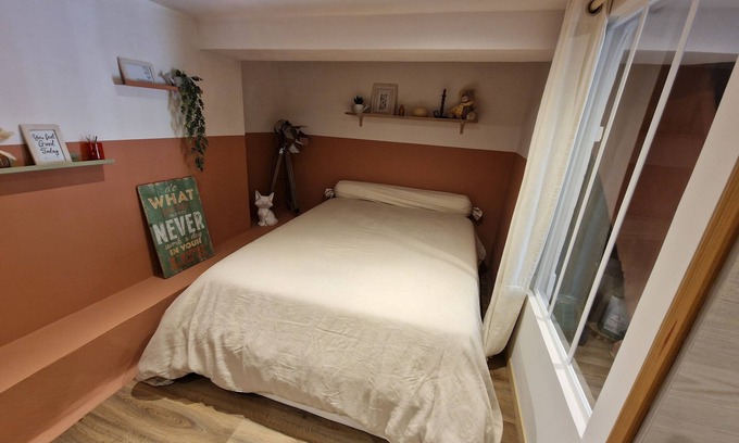 La Roquette-sur-Siagne House | L'entre Terre et mer Chambre 2, Avec Cheminée