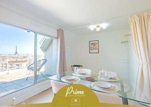 Saint-Lambert Apartment | L'Envol - Eiffel Tower view, near metro