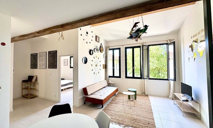 Cadereau Apartment | L'Escale, 2 bedrooms, 6 guests, A/C and comfort