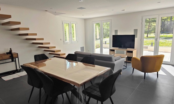 Gouvieux House | L'Extension: Your haven of peace in Gouvieux, near Chantilly