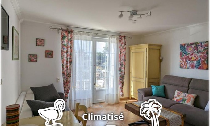 La Capte Apartment | L'Instant Plage - Vue Mer - Bord de Plage - La Capte - Côte d'Azur