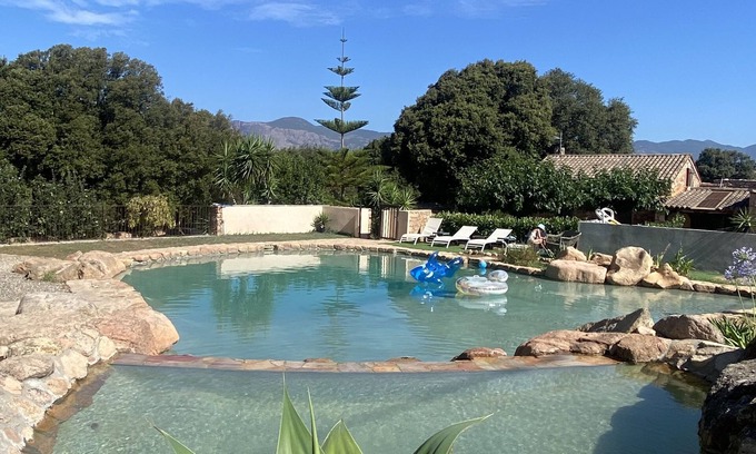 Cuttoli-Corticchiato House | L'Oranger house with pool for 6/8 people