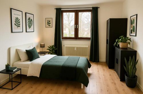 Alsdorf Apartment | L21-Apartment Alsdorf, 2 Zimmer, 3 Betten, Standardisierte Ausstattung, ideal für Reisende, Pendler, Familien
