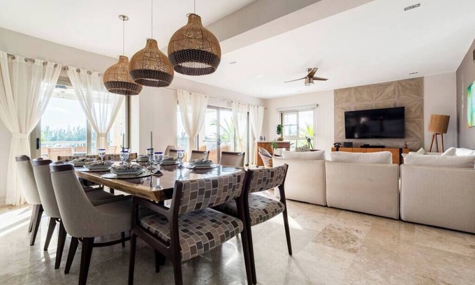 Playa Mujeres Apartment | LA AMADA CANCUN LUXURY CONDO 3 BR STEPS FROM BEACH MARINA