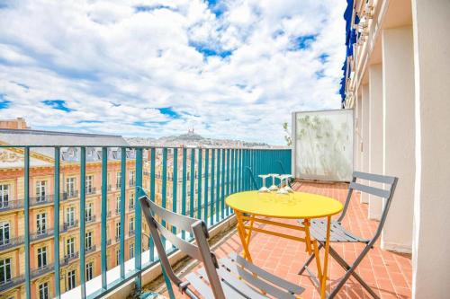 Belsunce Apartment | La Canebière - Appart 2 chambres avec terrasse