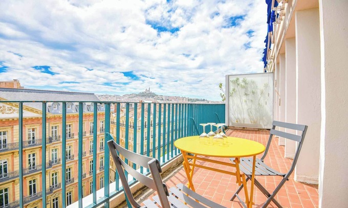 Belsunce Apartment | La Canebière - Appart 2 chambres avec terrasse