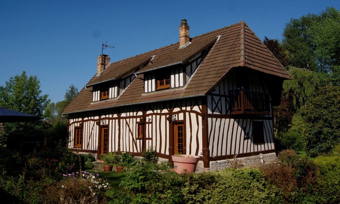 Anglesqueville-la-Bras-Long Cottage | La chasse - a beautiful cottage between coast and countryside