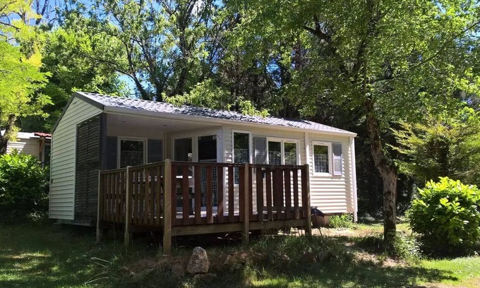 La Cassagne House | La Grande Prade Campsite* - Mobil home Confort Acacias 3 rooms 4 people Air-conditioned with TV