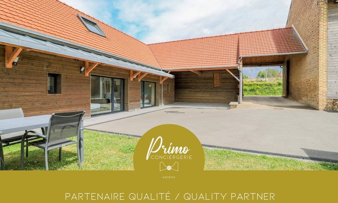 Vers-sur-Selle House | La Longere - Calme, Neuf, 15 min Amiens