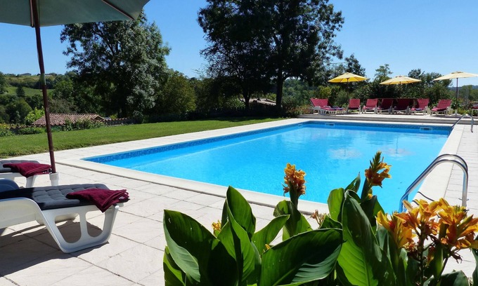 Villetoureix Other | La Maison & La Chaumiere: Private Heated Pool, Spa, Sauna & Pizza OvennSleeps 15