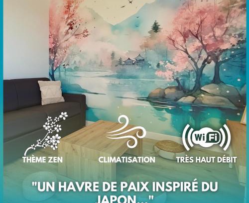 Quartier Croix-Daurade Apartment | La Parenthèse Zen - Grande terrasse avec vue