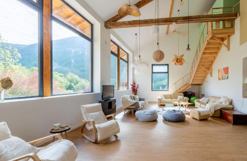 Tenay House | La Ressource Malix, spa, panoramic view, spacious
