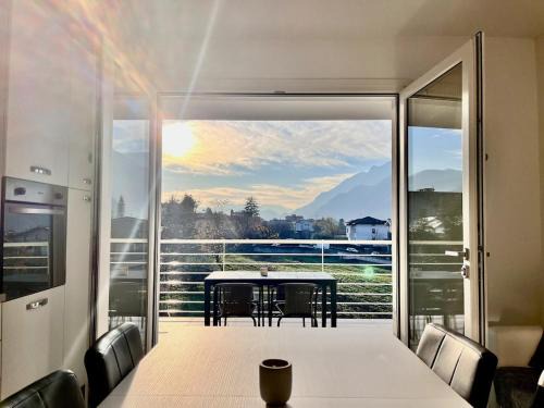 Darfo Boario Terme Apartment | La Rocca - terrazza panoramica