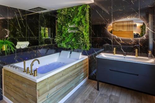 Angouleme Apartment | La Suite Aimée - Espace relaxant avec balnéo