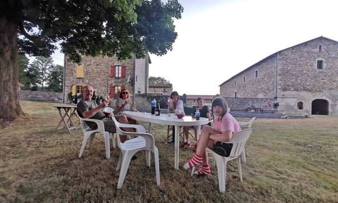 Saint-Genes-la-Tourette House | La Tourette, 3 bedroom house with private pool and nearby swimming lake.