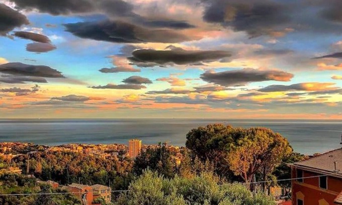 Genoa House | La Vedetta: nature and relaxation with private garden and sea view.