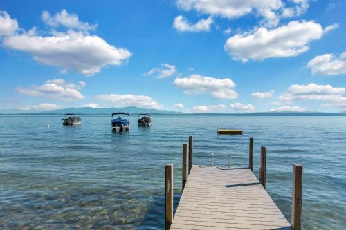 Gilford House | Lake Access Mtn Views Game Room Hot Tub & More