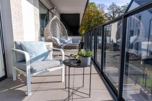 Ostroda Apartment | Lake Apart Ostróda - widok, przy plaży, aquapark, parking podziemny, winda, Netflix