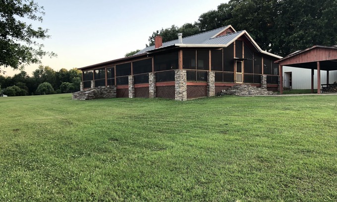 East Point House | Lake Front Retreat, 12.5 Acres on Lake Bistineau.