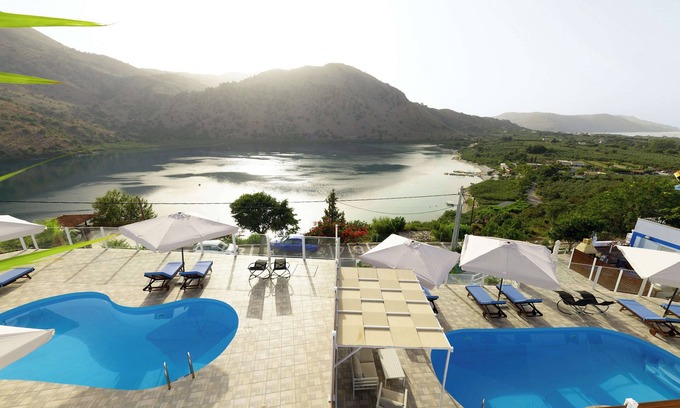 Kavallos Villa | Lake Front Villa for 16, with 2 New Private Pool