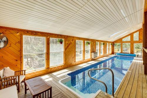 Diamond Point House | Lake George Oasis with 9 Acres, Hot Tub and Game Room!