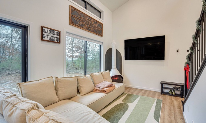 Minong Cabin | Lake House on 3 Acres w/Private Dock in Minong!