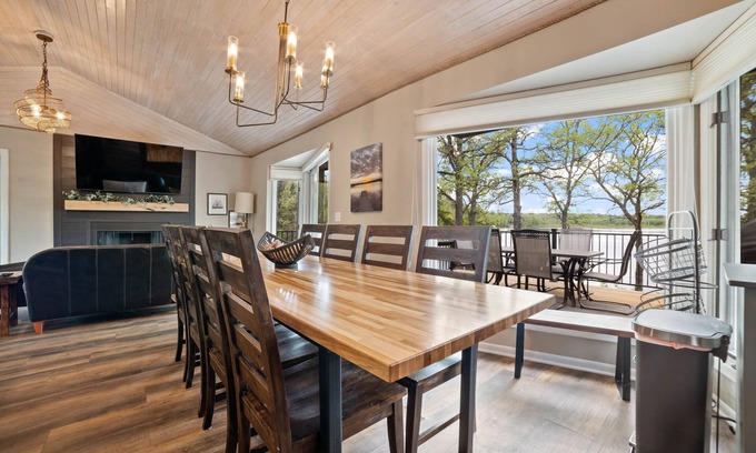 Tower House | Lake Vermillion's Pike Bay Prime Snowmobiling/Skiing/Fishing Location