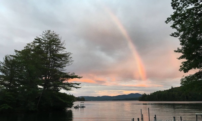 Meredith House | Lake Winnipesaukee water front comfortable year round home Zip 03253