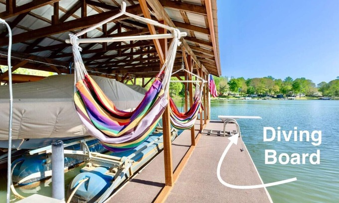 Sherrills Ford House | Lakefront 3BR Dock + Boat Ramp, Pet-Friendly