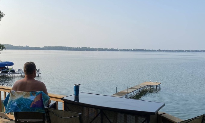 Lake City Cabin | Lakefront cabin with great FISHING & FUN all year on Clear Lake in NE South Dak.