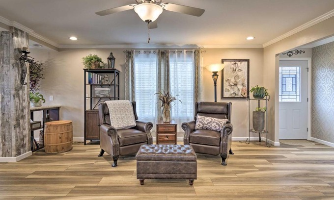 Bridgeport House | Lakefront Home with Deck, Fishing Dock and Canoe!