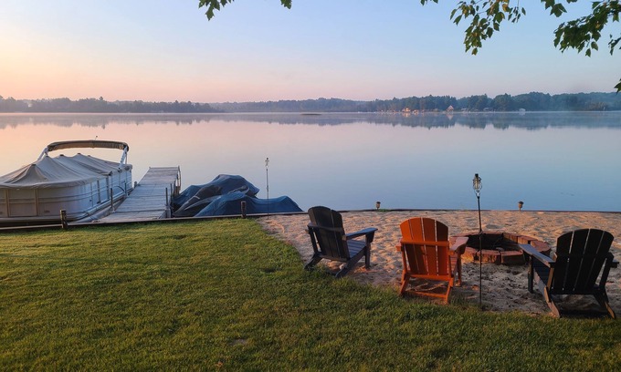 Sears House | Lakefront Living on "Big Lake" w/Private Dock