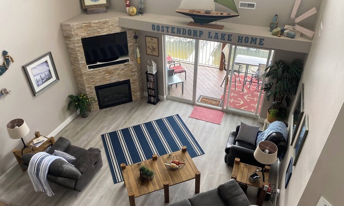 Lake of the Ozarks Condo | Lakefront Miramar Condo 3 Br 2 Ba + Loft, Pool, Great View, WIFI