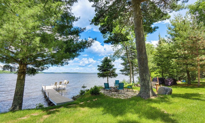 Tower House | Lakefront Tower Home w/Shared Dock!