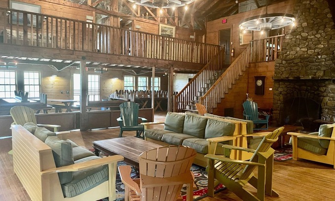 Andover Cabin | Lakeside Camp in Central NH- Sleeps 44!