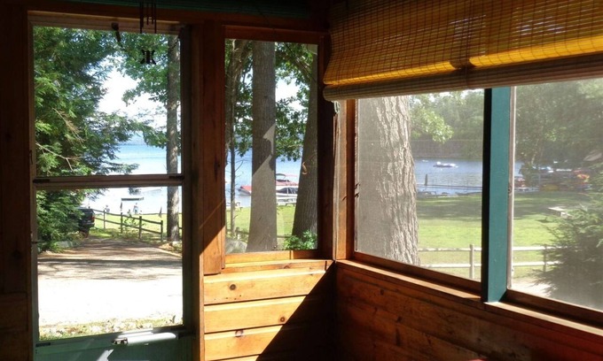 Hebron Cottage | Lakeside Cottage with Private Shared Sandy Beach on Newfound Lake.