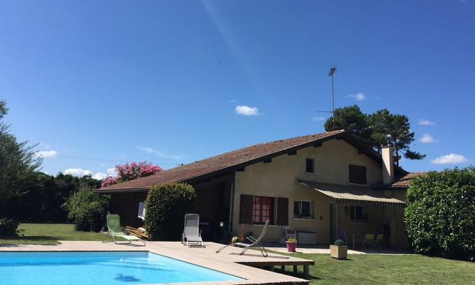 Saint-Paul-les-Dax House | Landaise house, 3 bedrooms, private pool