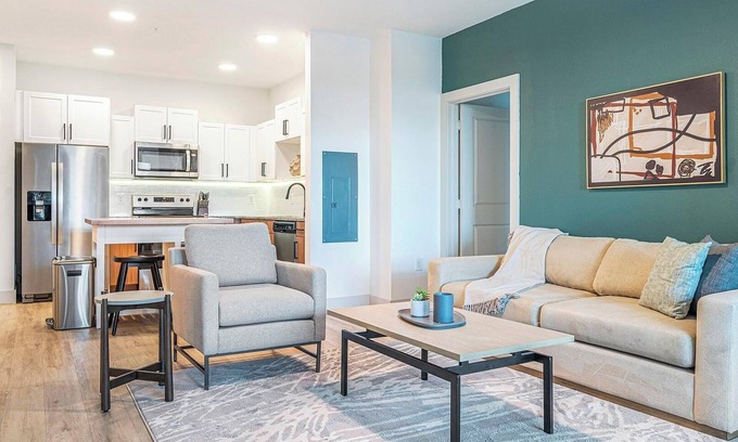 Sanford Apartment | Landing | Modern 2BD, Pool, Gym