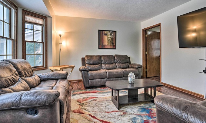 Okemos House | Lansing Area Home ~ 4 Mi to MSU Campus!