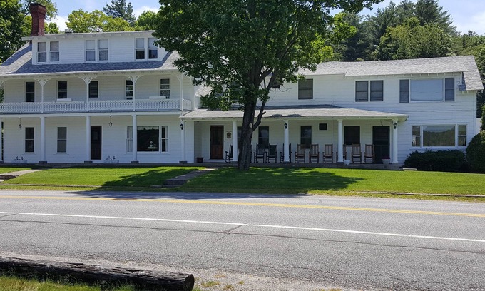 Brant Lake House | Large 10-bedroom, 9.5 Bath House with Sandy Beach on Brant Lake