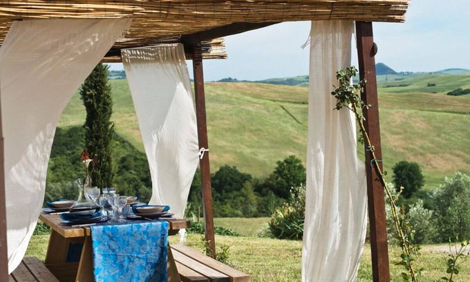 Volterra Apartment | Large and beautiful apartment with a terrace in an olive grove