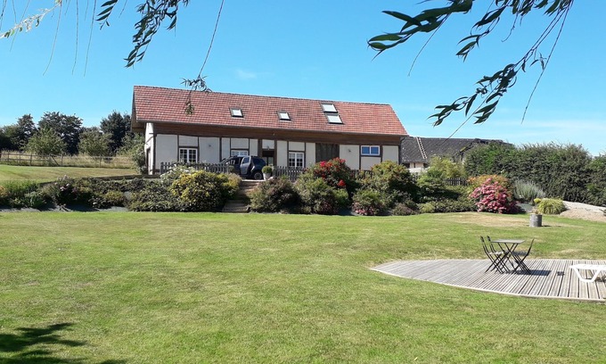 Haudricourt House | Large country gite for 10/11 people
