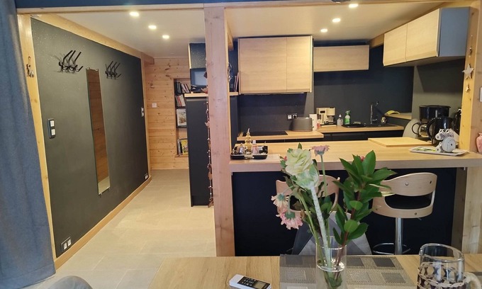 Saint-Martin-Vesubie Apartment | Large Duplex Studio 70 M2 with Mezzanine