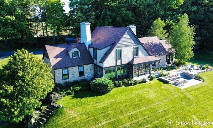 Frankfort Other | Large Historic Home with views of Crystal Lake & Lake Michigan