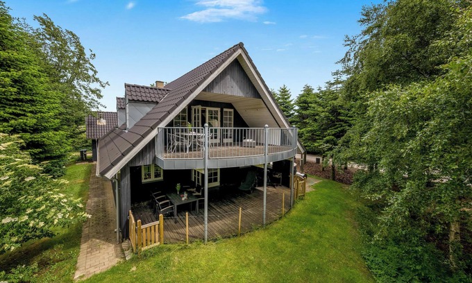 Skjern House | Large holiday home with large outdoor wilderness bath and activity room, only.