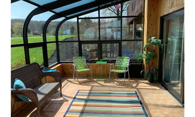 Bristol Hills House | Large home with Game Room, Outdoor Bar, & Hot Tub!